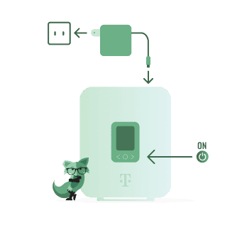 Plug it in & power up