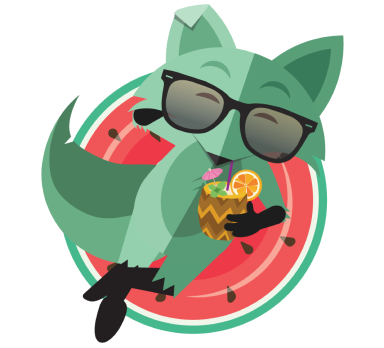 Fox on vacation