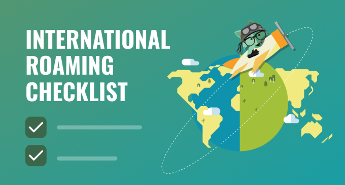 International roaming checklist